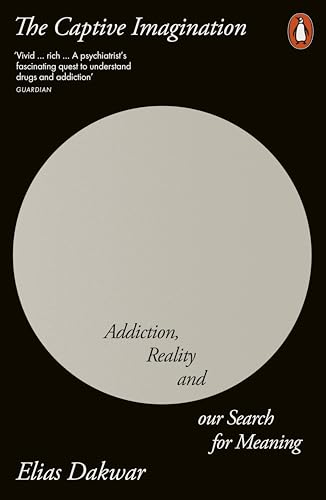 Book cover: black background with a grey circle and white text.