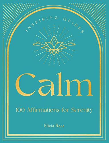 Teal book cover with gold foil lettering and a lotus flower design.