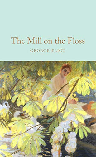 Book cover: "The Mill on the Floss" with a painting of a woman by water.