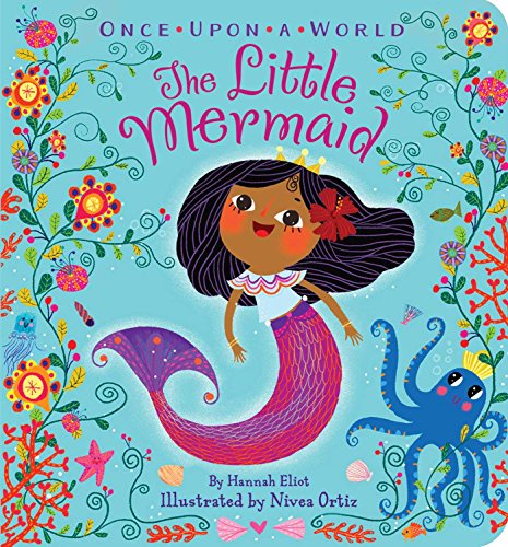 Book cover featuring a mermaid with dark hair and a purple tail underwater.