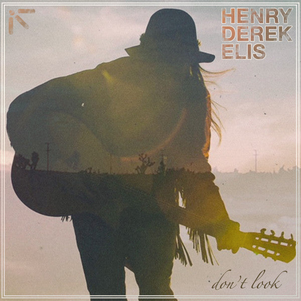 CD cover: Silhouette of a musician with a guitar, orange and brown tones.