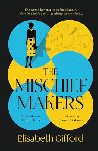 Book cover with a silhouetted woman and overlapping blue and yellow circles.