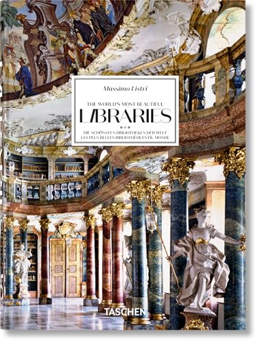 Book cover featuring an ornate, baroque-style library with marble columns and painted ceilings.