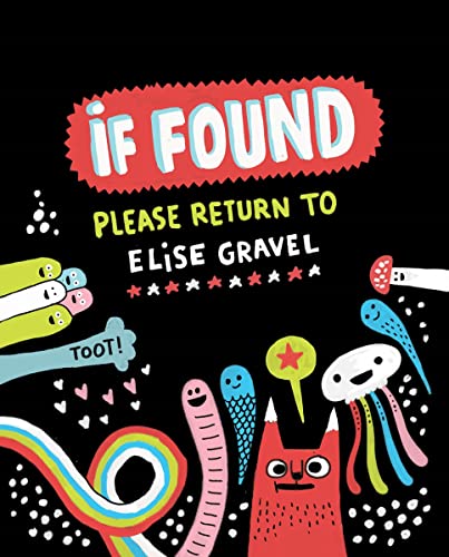 Book cover with colorful, whimsical monster illustrations and red text.