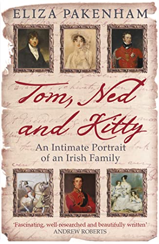 Book cover featuring six framed portraits and the title Tom, Ned and Kitty.
