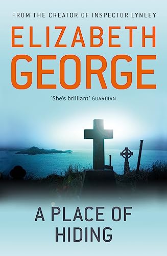 Book cover showing stone crosses in a graveyard overlooking a misty sea at sunset.