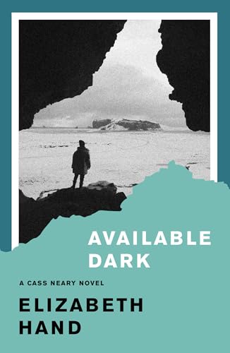 Book cover showing a person standing in a cave looking out at a snowy landscape.