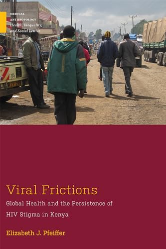 Book cover with people walking on a dirt road in Kenya.
