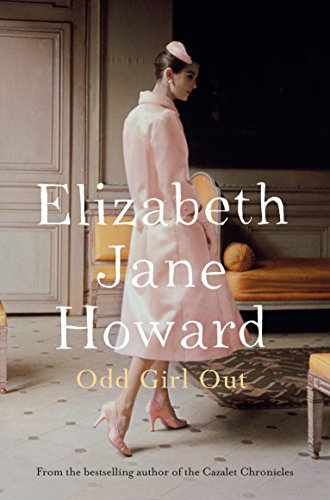 Book cover: woman in pink coat walking through a doorway.