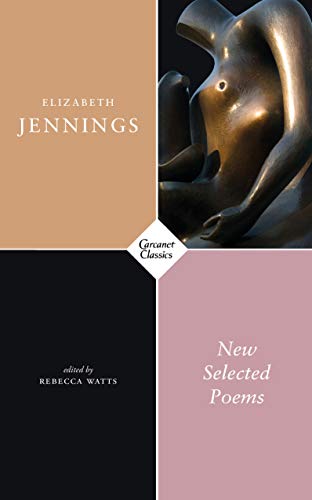 Book cover with text "Elizabeth Jennings" and a bronze sculpture.