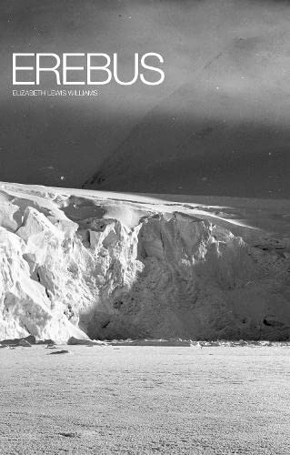 Book cover: “Erebus” with a snowy, mountainous landscape.