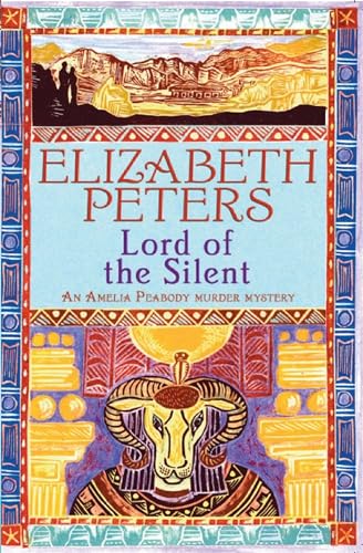 Book cover: "Lord of the Silent" with desert scene and ram imagery.