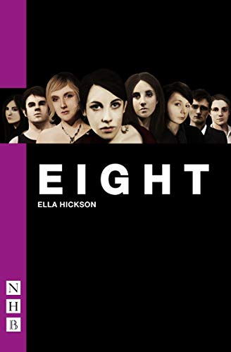 Play cover featuring eight faces and the title "EIGHT" in white letters.