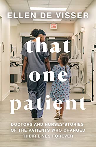 A nurse and a young patient walk down a hospital hallway together.
