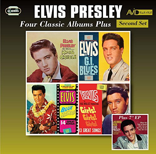 CD cover featuring Elvis Presley and album artwork from the 1960s.