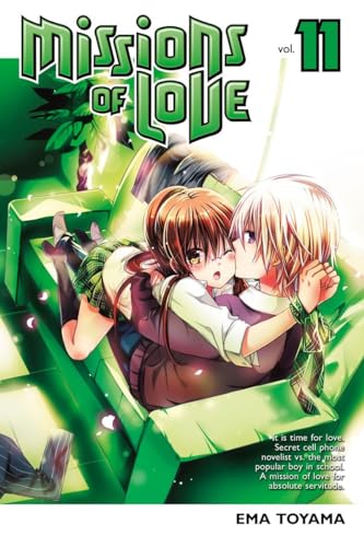 Manga volume 11 cover: two young women embracing in a green setting.