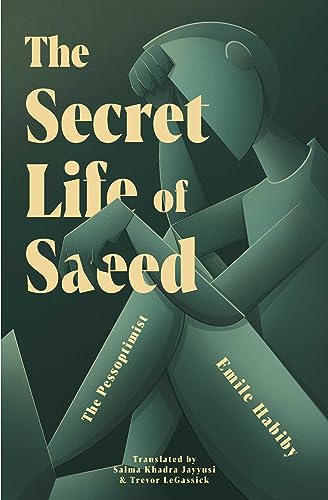 Book cover: stylized illustration of a seated figure in shades of green.
