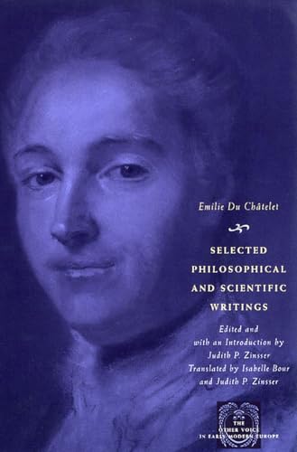 Book cover featuring a portrait of Émilie du Châtelet and title text.