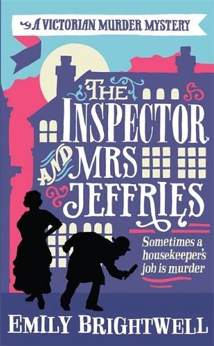 Book cover: “The Inspector and Mrs Jeffries” with silhouetted figures.