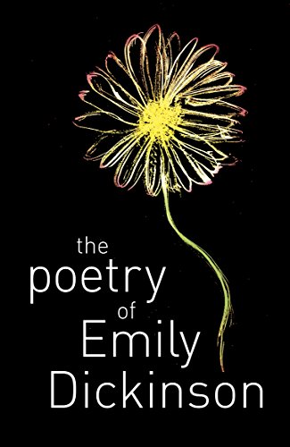 Book cover with a yellow flower sketch on black background and white text.