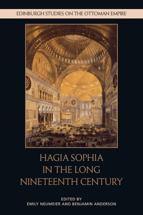 Book cover depicting the interior of Hagia Sophia with golden dome.