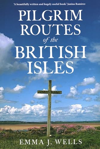 Book cover with a wooden cross in a field under a cloudy sky.