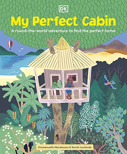 Book cover: illustrated treehouse with a child and lush, colorful foliage.