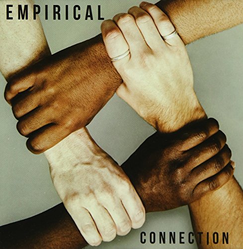 Four hands of diverse skin tones clasped together, album cover.