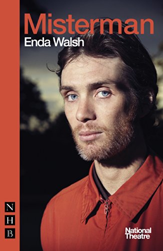 Book cover: "Misterman" by Enda Walsh, featuring a man’s portrait.