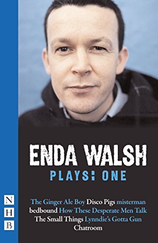 Book cover: "Enda Walsh Plays: One" featuring a portrait of a man.