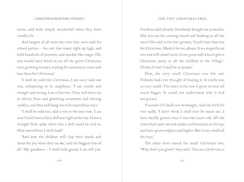 Two open pages of a book featuring printed text and page numbers 216 and 217.