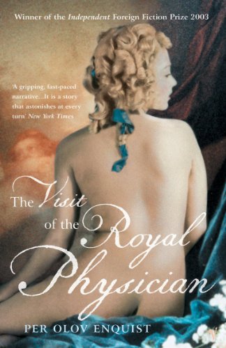 Book cover: woman with back to viewer, ornate script title, dark background.