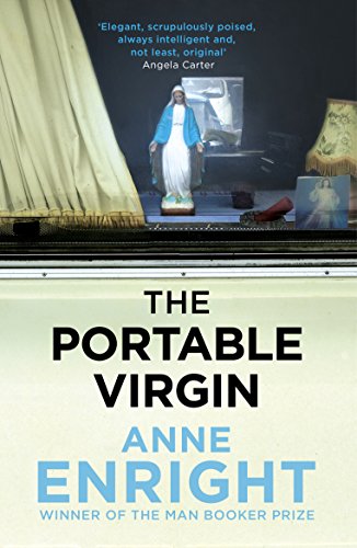 Book cover: “The Portable Virgin” by Anne Enright, featuring a statue of Mary.