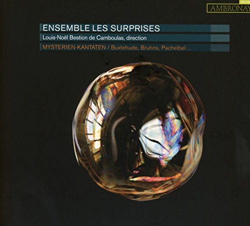 CD cover for "Ensemble Les Surprises" with a bubble reflection.