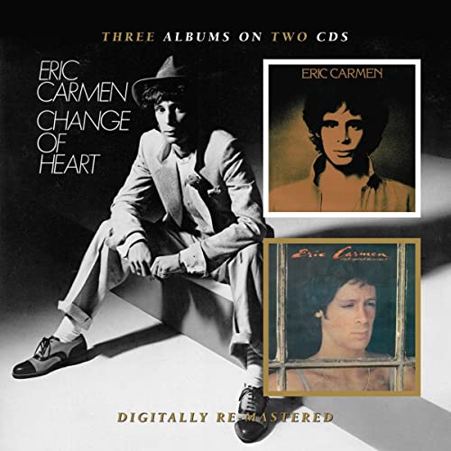 CD cover featuring Eric Carmen, album art, and text details.