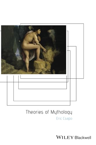 Book cover: “Theories of Mythology” with classical art depiction.