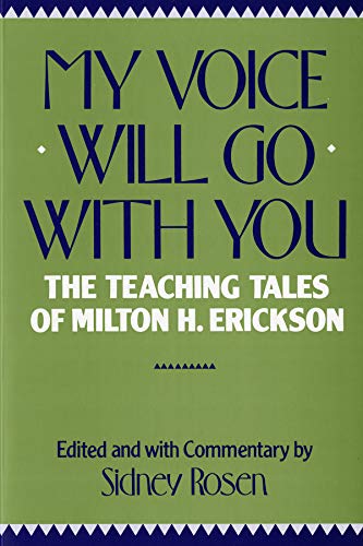 Green book cover with white text: "My Voice Will Go With You.