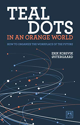 Book cover with teal text, orange accents, and abstract connecting lines.
