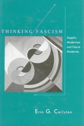 Book cover: "Thinking Fascism" with abstract geometric design and author name.