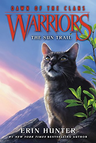 Book cover featuring a grey cat looking upward against a sunrise mountain backdrop.