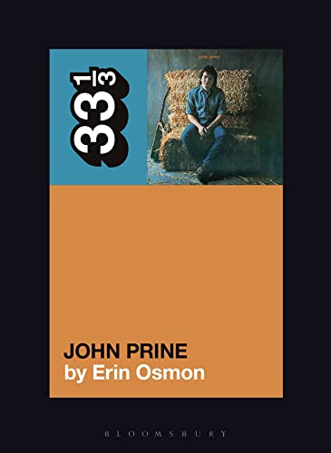 Book cover for “John Prine” by Erin Osmon, featuring John Prine portrait.