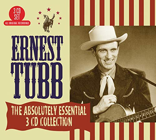 Album cover featuring Ernest Tubb in a cowboy hat holding a guitar.