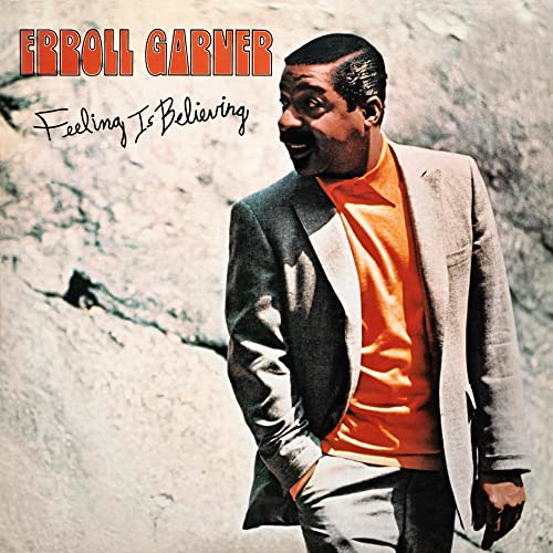 Erroll Garner album cover: a smiling man in a suit and tie.