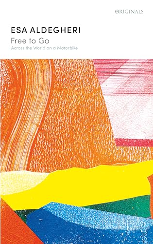 Book cover: "Free to Go" with abstract orange, yellow, and blue artwork.