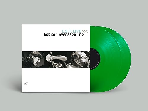 E.S.T. Live '95 vinyl record with green disc and album cover.