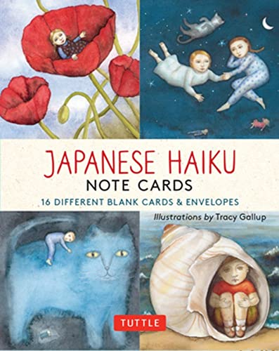 Note card set cover with whimsical illustrations of children and animals.