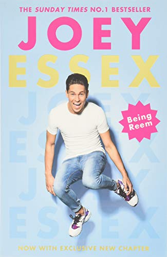Book cover featuring Joey Essex in jeans and a white t-shirt.
