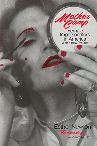 Book cover: applying makeup, red nails, black and white photo.