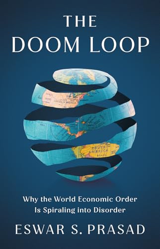 Book cover featuring a globe unraveling into a spiral against a dark blue background.