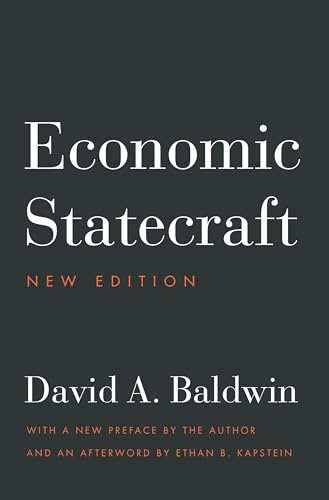 Book cover: “Economic Statecraft” by David A. Baldwin, new edition.